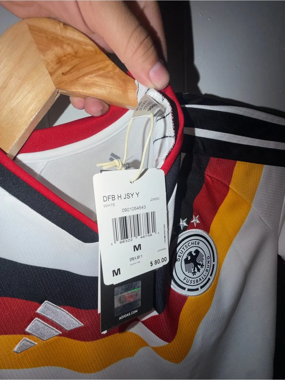 Kids Germany jersey Size M (11-12Y)
